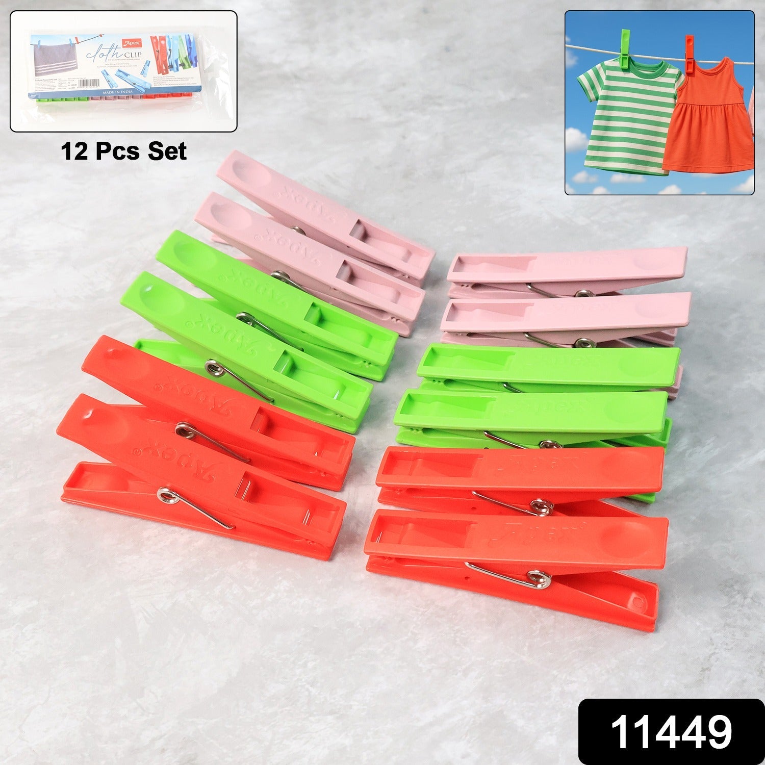 Heavy-Duty Cloth Clips Heavy-Duty Cloth Clips